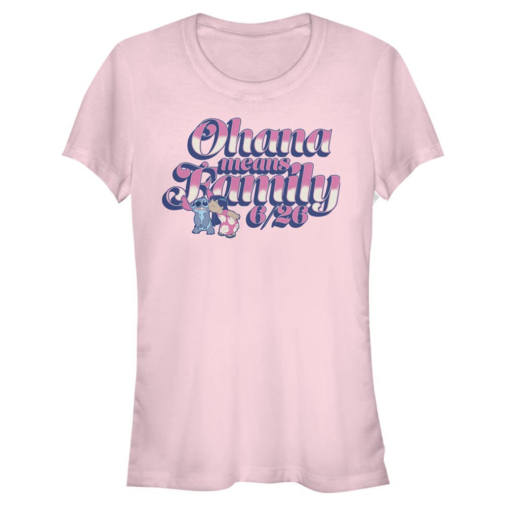 Disney - Lilo & Stitch - Lilo et Stitch Ohana - Femme T-shirt