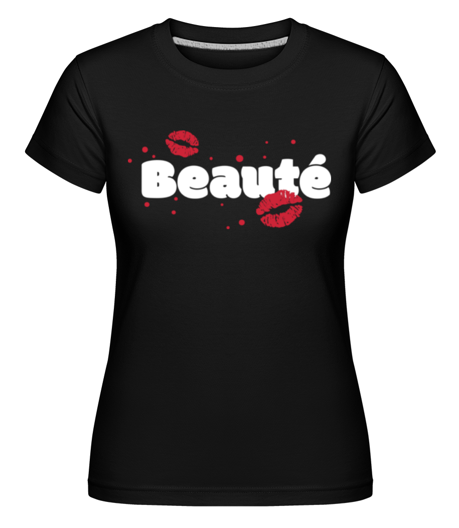 Beauté -  T-shirt Shirtinator femme - Noir - Devant