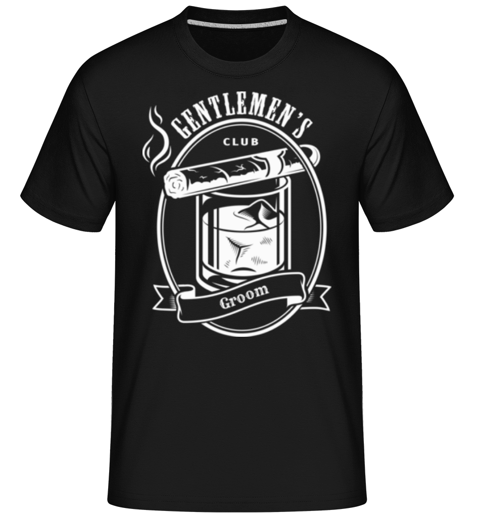 Gentlemen's Club Groom · Shirtinator Männer T-Shirt