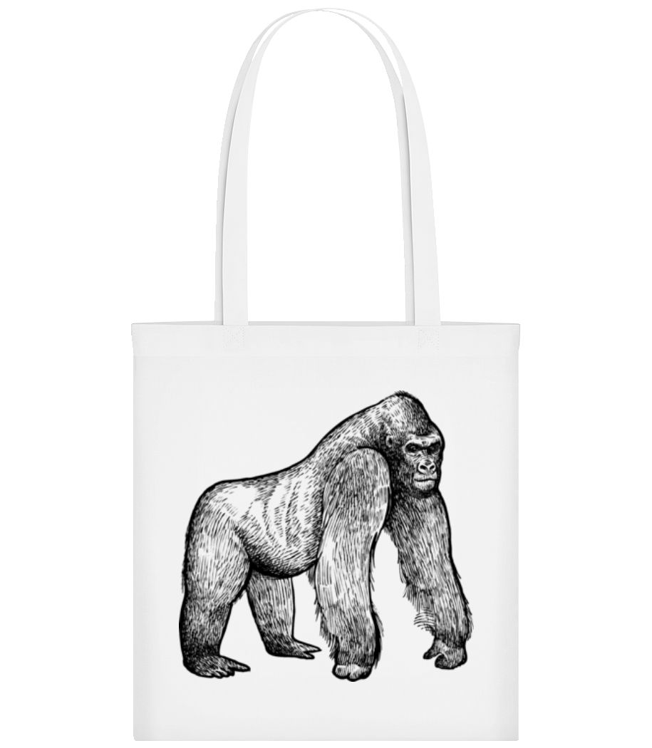 Aperçu: Gimpanse - Tote Bag - Blanc - Devant