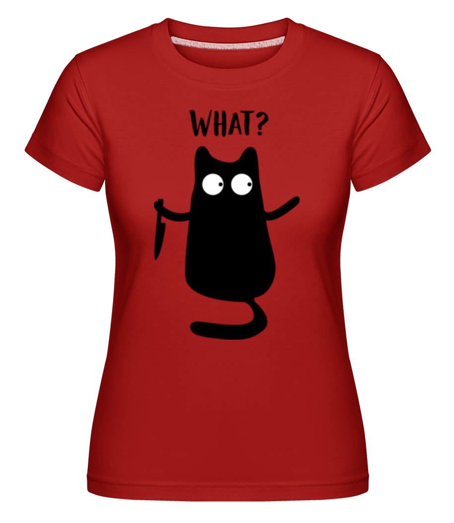 What ·  T-shirt Shirtinator femme