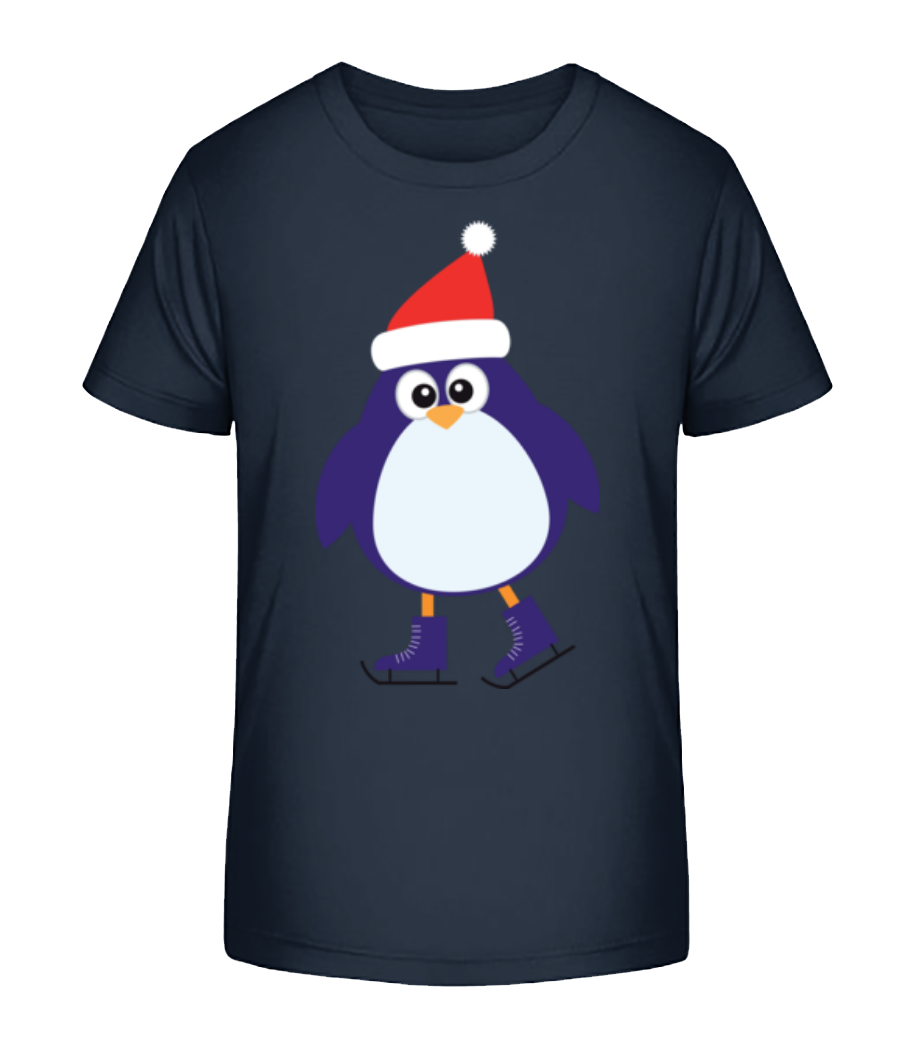 Pingouin De Patin À Glace · T-shirt bio Enfant Stanley Stella 2.0
