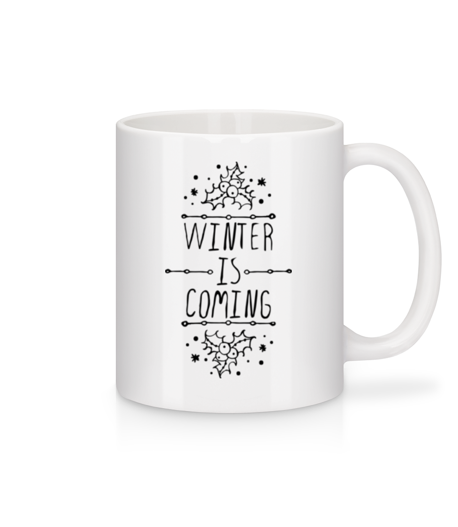 Winter Is Coming · Mug en céramique blanc
