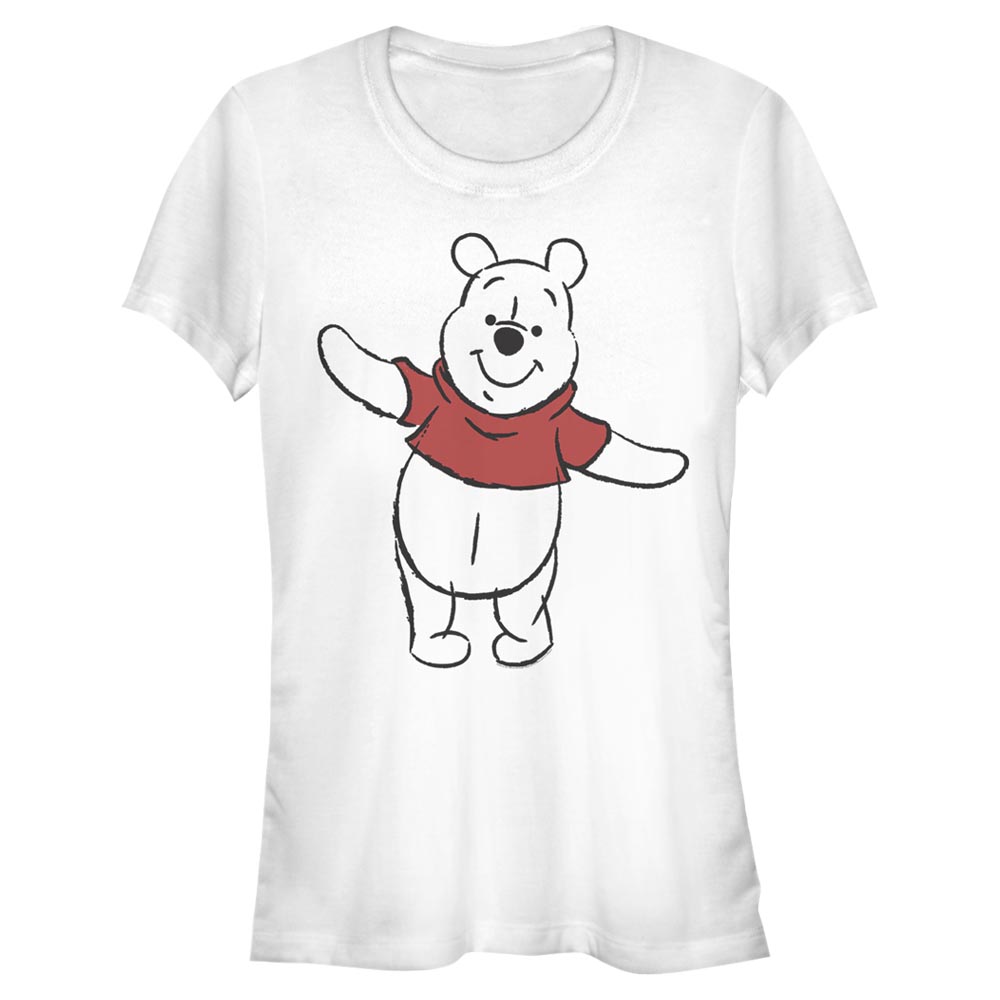 Disney Classics - Winnie l'ourson - Winnie l'ourson Basic Sketch Pooh - Femme T-shirt