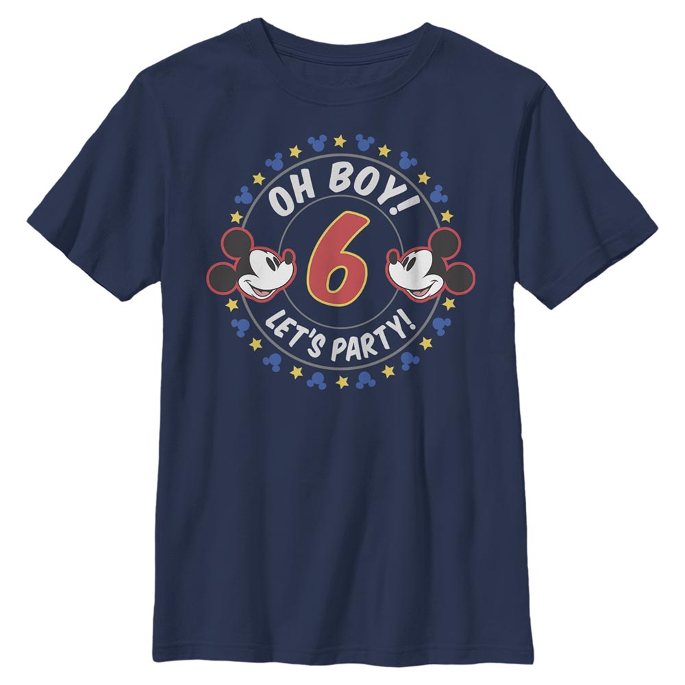 Disney Classics - Mickey Mouse - Mickey Mouse Oh Boy Mickey 6 - Enfant T-shirt