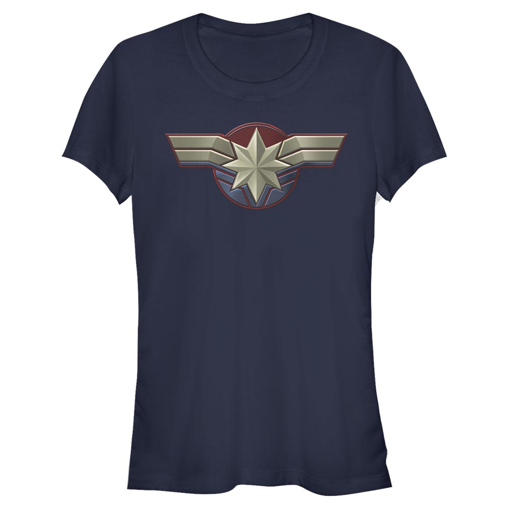 Marvel - Captain Marvel - Captain Marvel Costume LOGO - Femme T-shirt