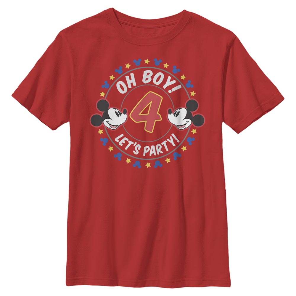 Disney Classics - Mickey Mouse - Mickey Mouse Oh Boy Mickey 4 - Enfant T-shirt