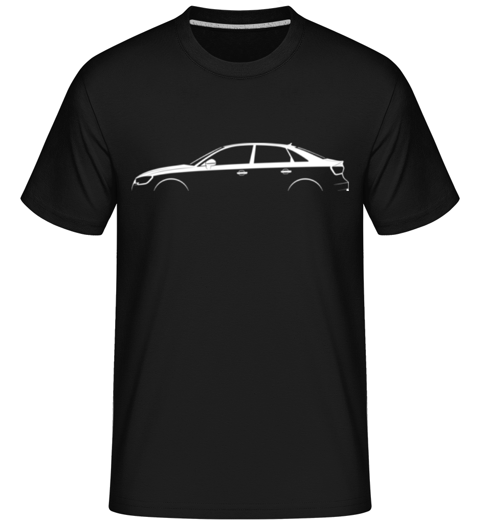 'Audi A3 Sedan (8V)' Silhouette ·  T-Shirt Shirtinator homme