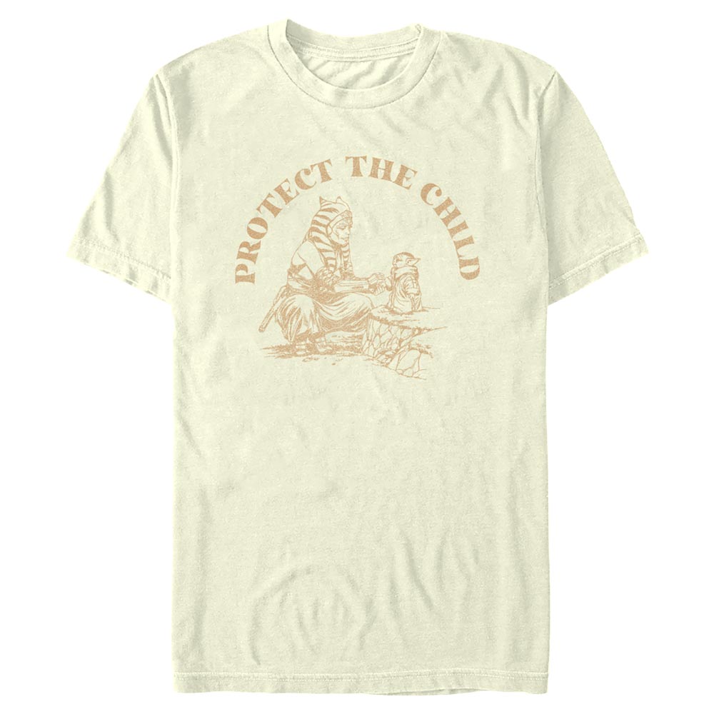 Star Wars - The Mandalorian - Ahsoka & The Child Protect The Child - Homme T-shirt
