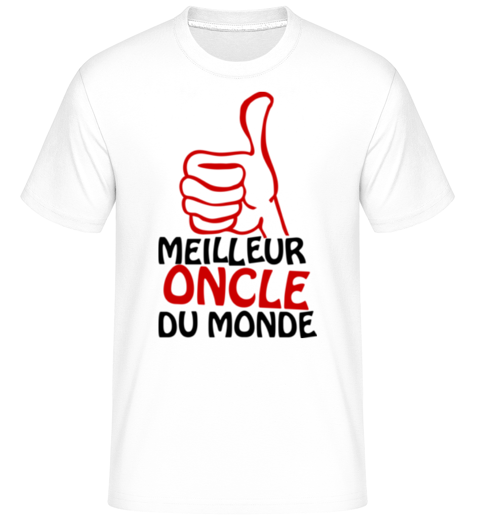 Meilleur Oncle Du Monde ·  T-Shirt Shirtinator homme