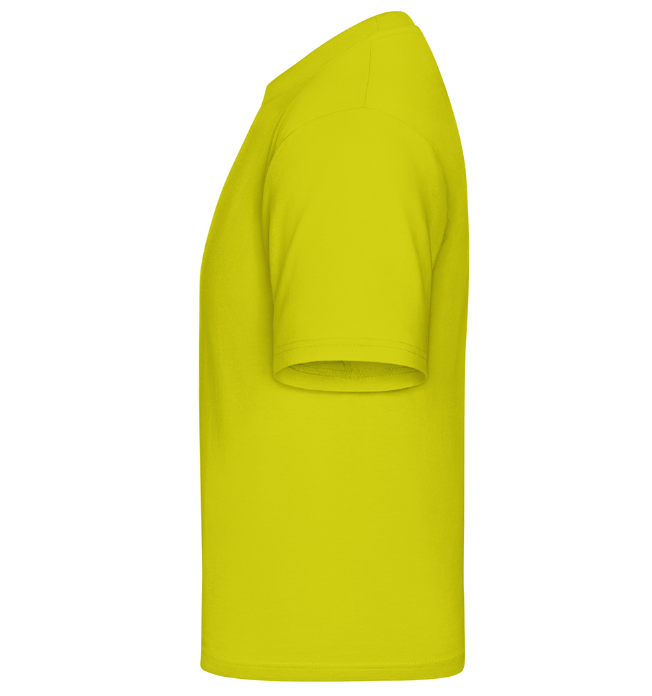 Aperçu: Make Some Noise -  T-Shirt Shirtinator homme - Citron vert - Gauche
