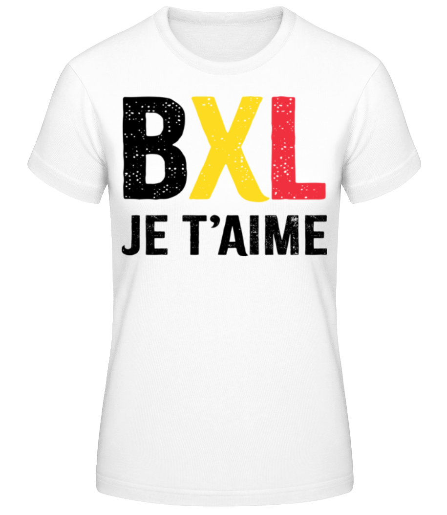 BXL Je T’aime Bruxelles Ixelles Belgique · T-shirt standard Femme