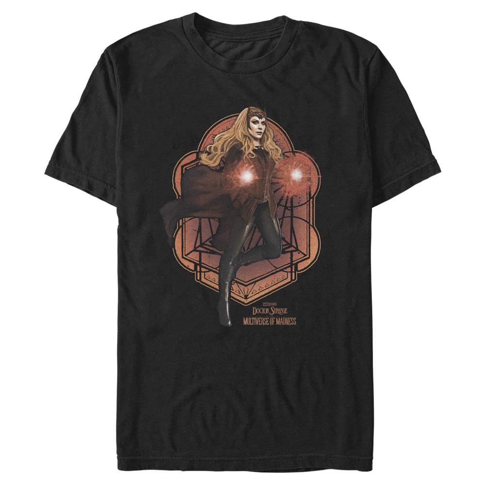 Marvel - Doctor Strange - La Sorcière rouge Wanda Mandala - Homme T-shirt