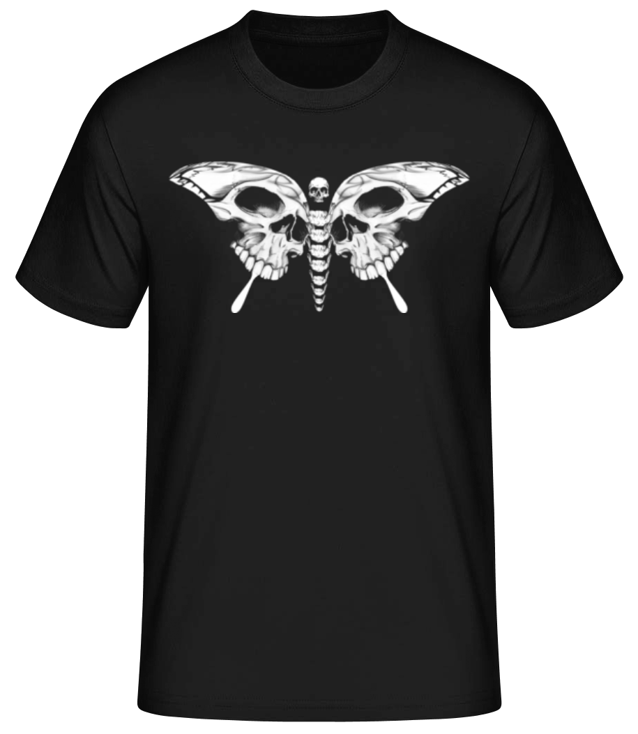 Papillon Mort - T-shirt standard Homme - Noir - Devant