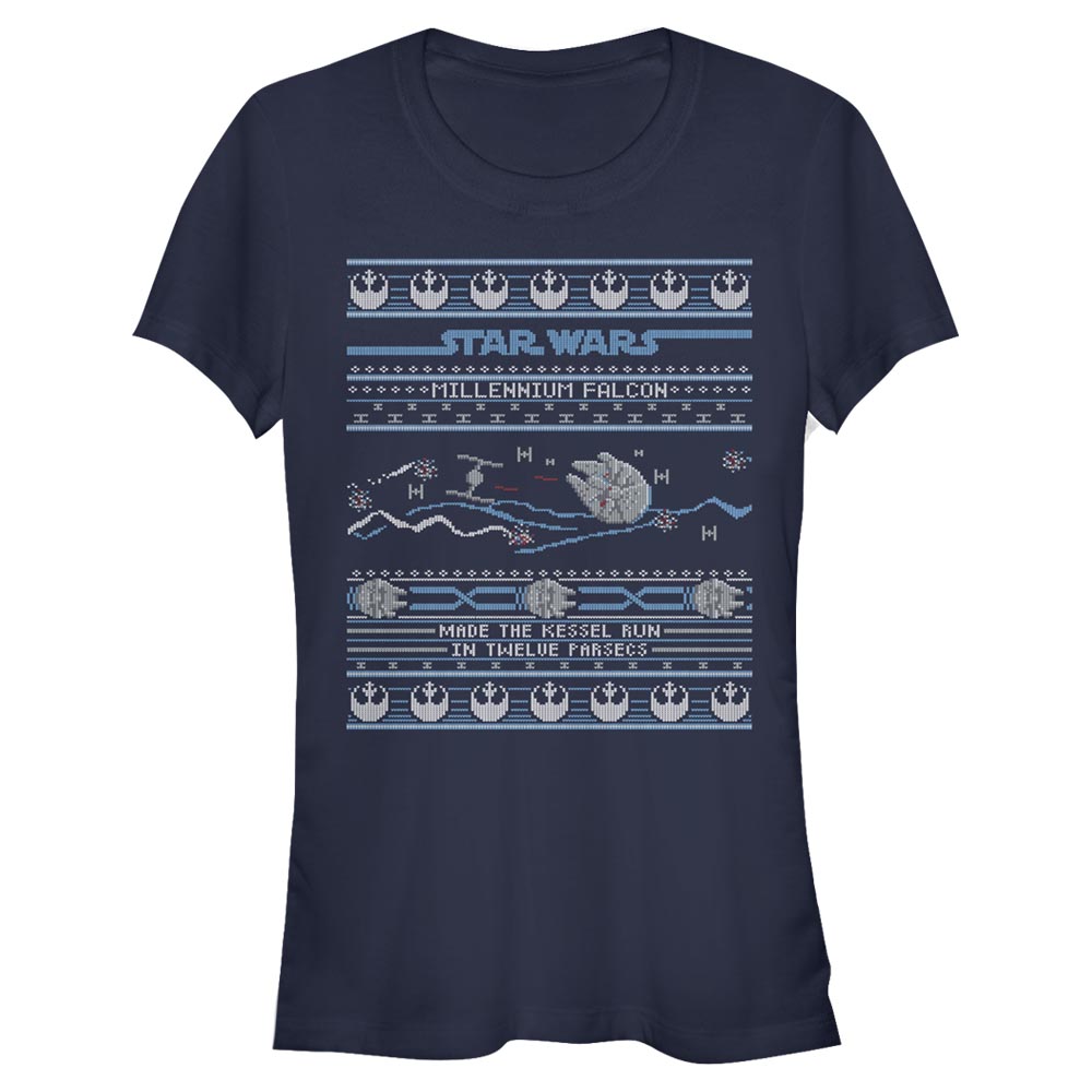 Star Wars - Faucon Milenium Falcon Attack Ugly Sweater - Christmas - Femme T-shirt