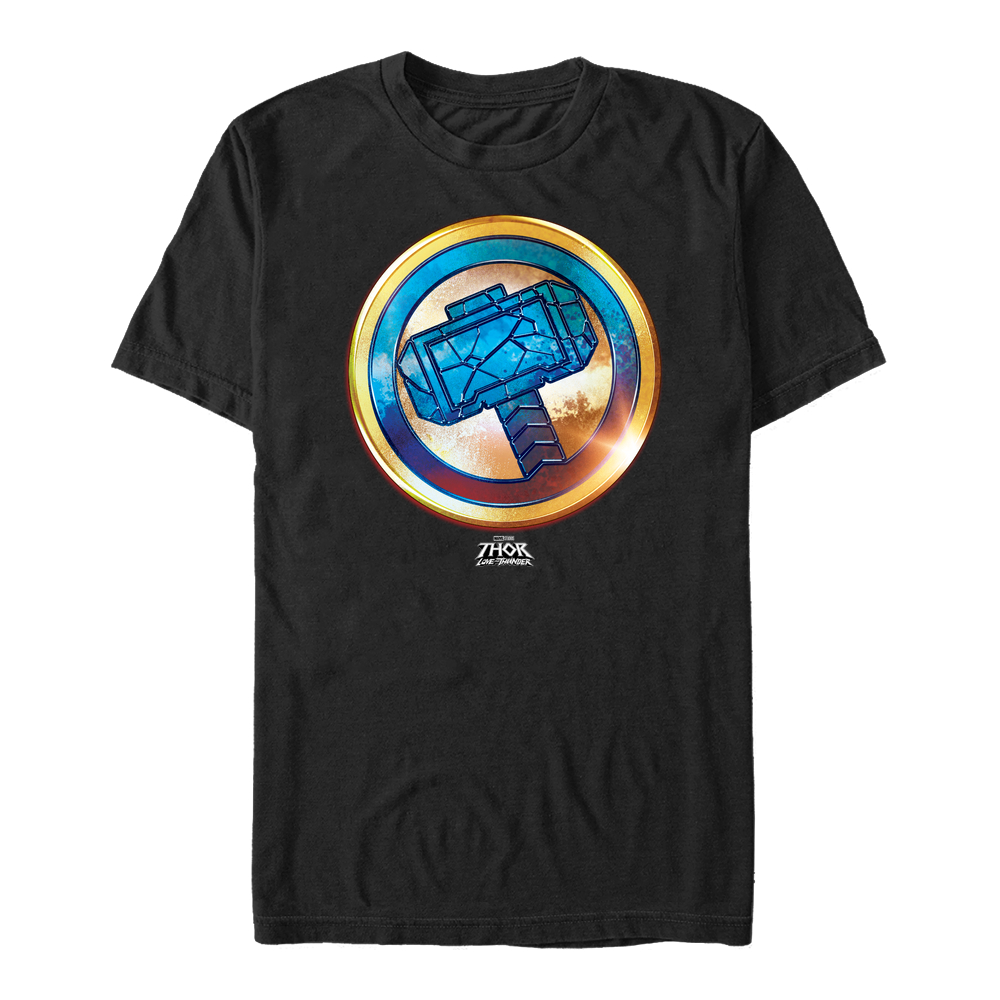 Marvel - Thor Love and Thunder - Mjolnir Mjollnir Gold - Homme T-shirt