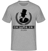 Gentlemen Club -  T-Shirt Shirtinator homme - Gris chiné - Devant