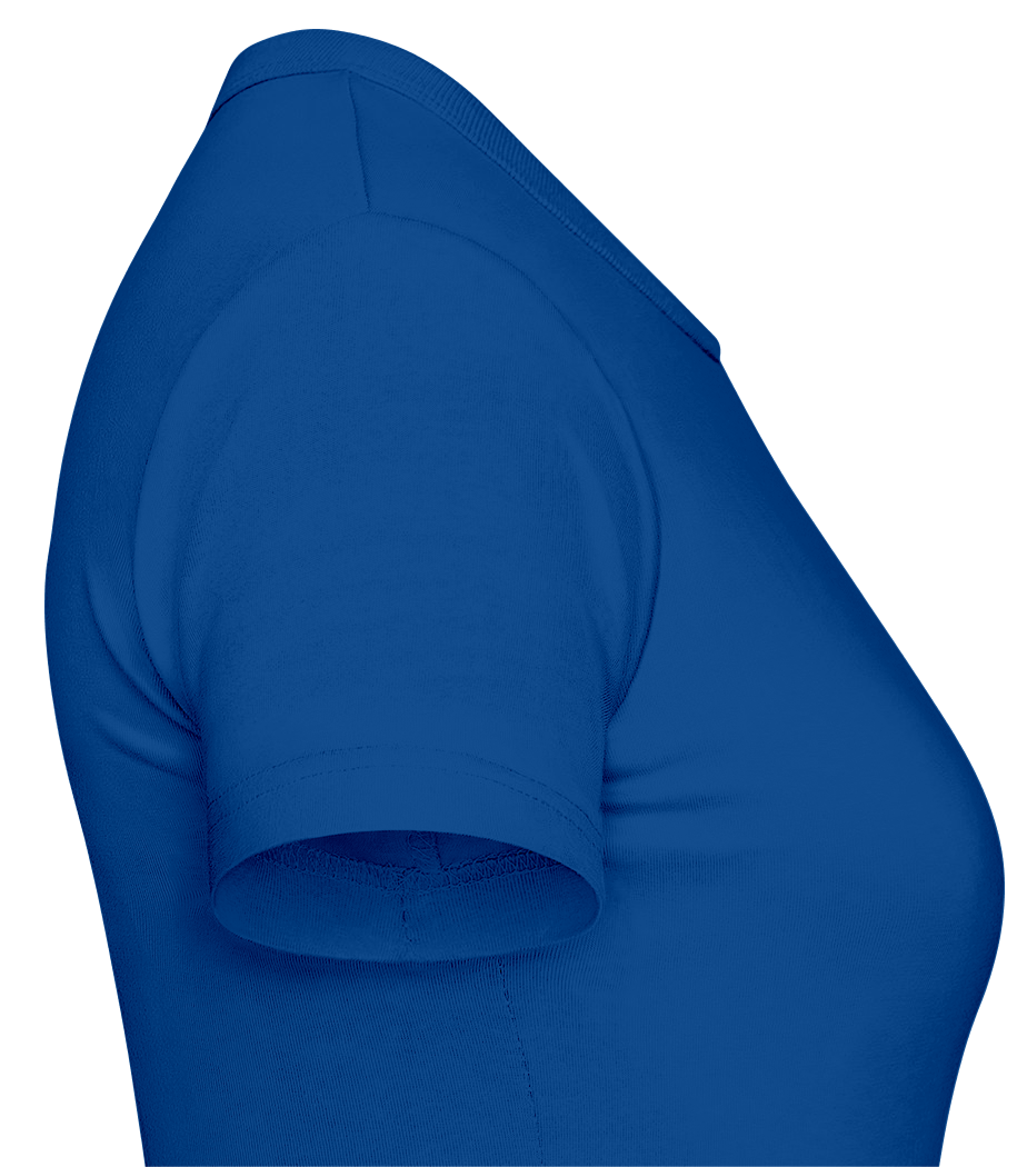 Pixar - Vice Versa - Sadness Sad Face - Femme T-shirt - Bleu royal - Droit