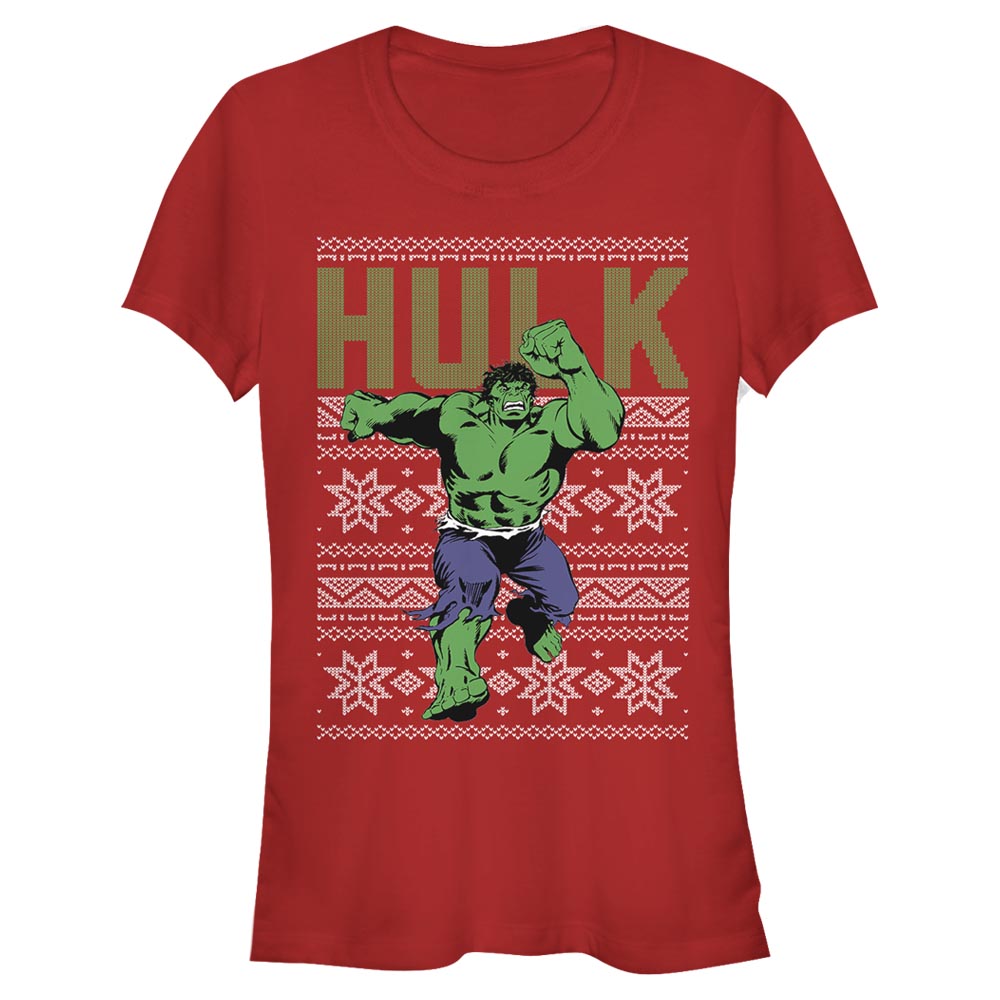 Marvel - Avengers - Hulk UglyTop - Christmas - Femme T-shirt