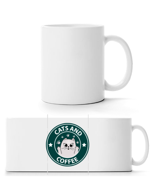 Cats And Coffee · Mug panorama