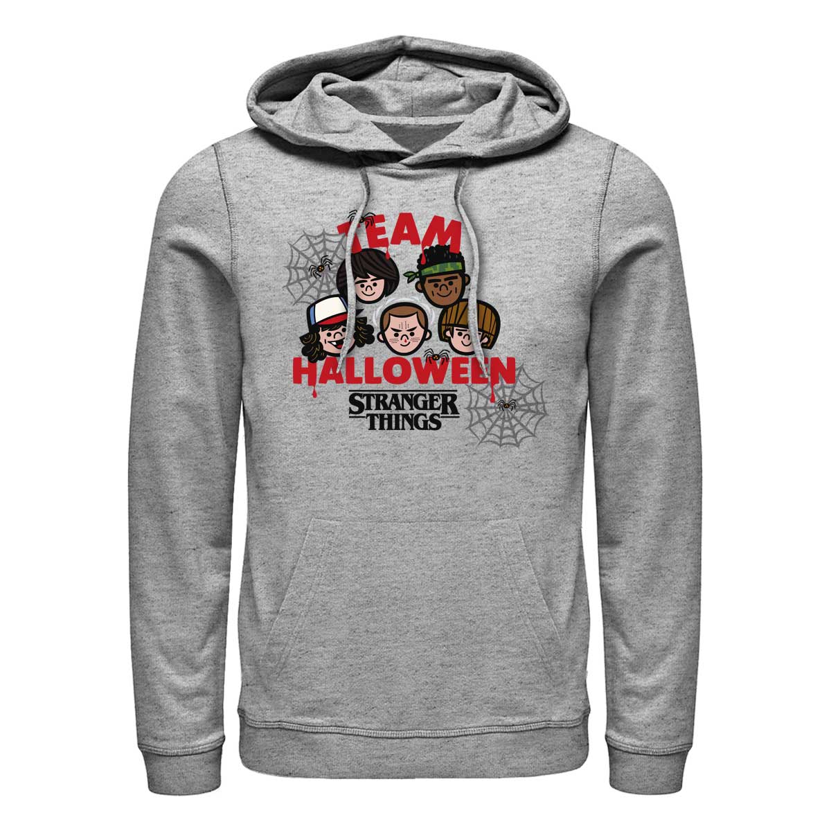 Netflix - Stranger Things - Photo de groupe Team Halloween - Halloween - Unisex Sweat à capuche