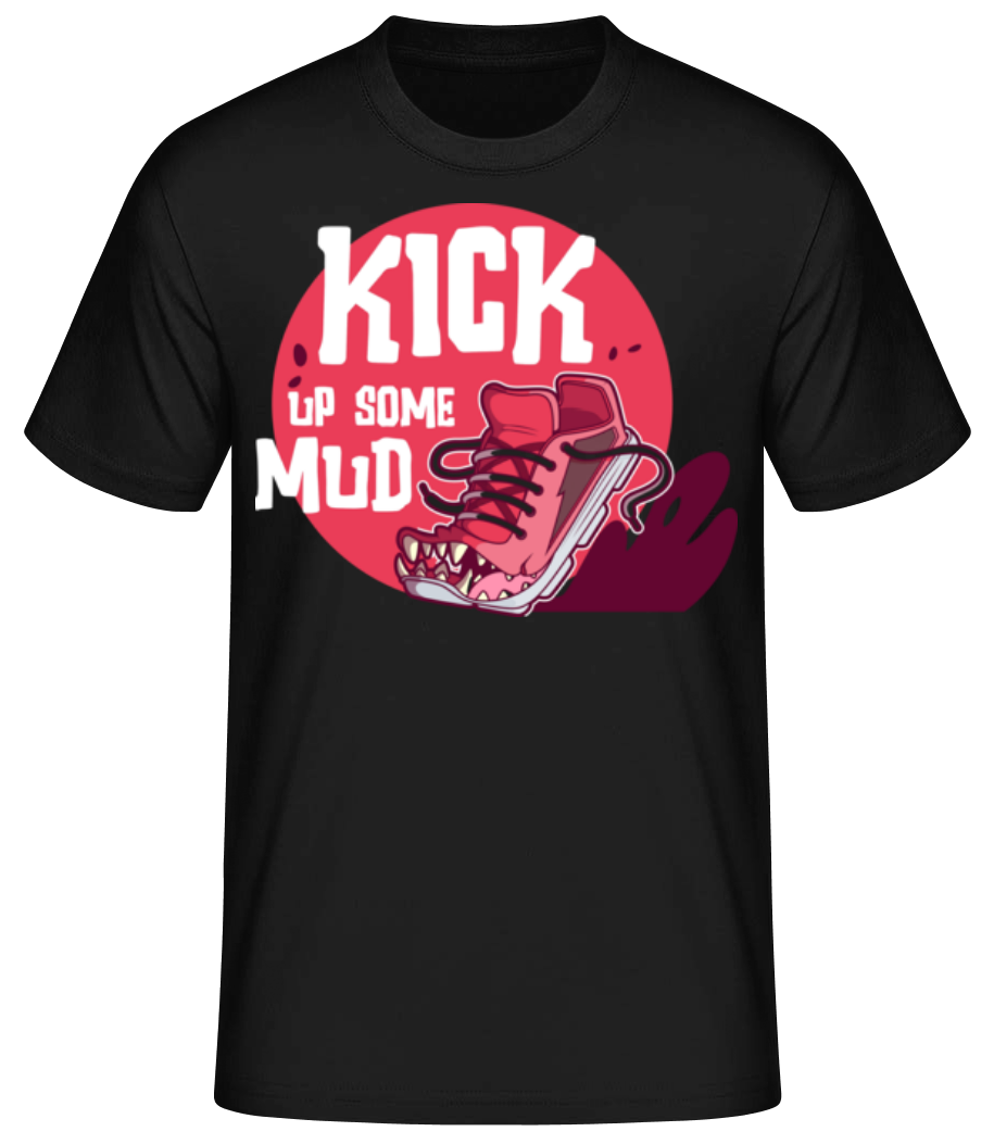 Kick Up Some Mud - T-shirt standard Homme - Noir - Devant