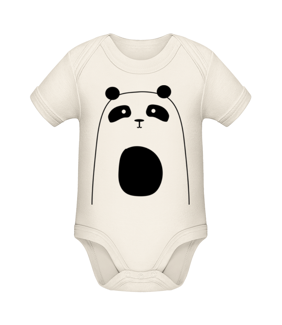 Panda Mignon · Body manches courtes bio