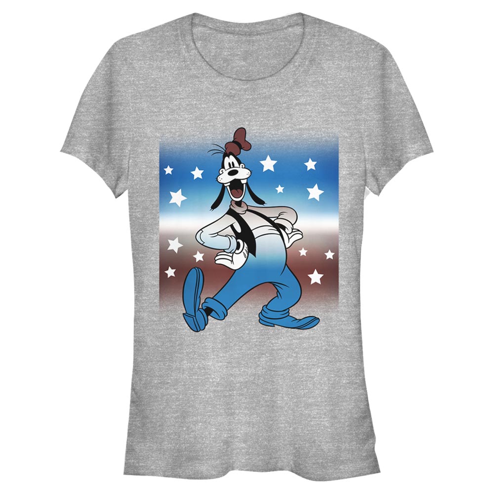 Disney - Mickey Mouse - Dingo Patriotic Goof - Femme T-shirt