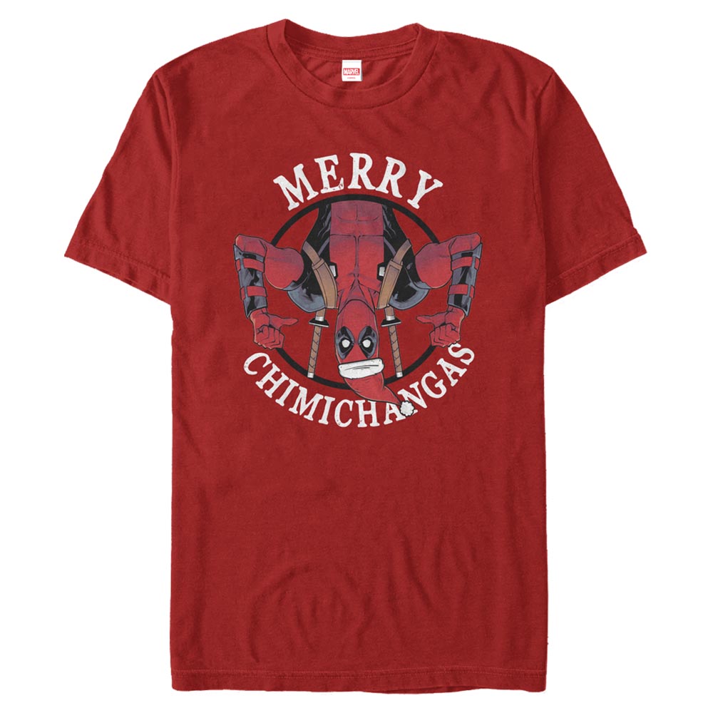 Marvel - Deadpool - Deadpool Merry Chimichangas - Christmas - Homme T-shirt