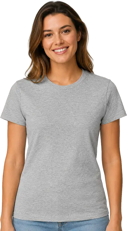 T-shirt femme Gildan – Vue de face