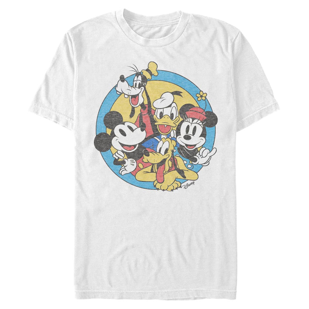 Disney - Mickey Mouse - Photo de groupe Original Buddies - Homme T-shirt
