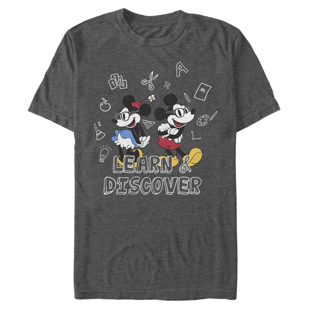 Disney - Mickey Mouse - Mickey et Minnie Discover - Homme T-shirt