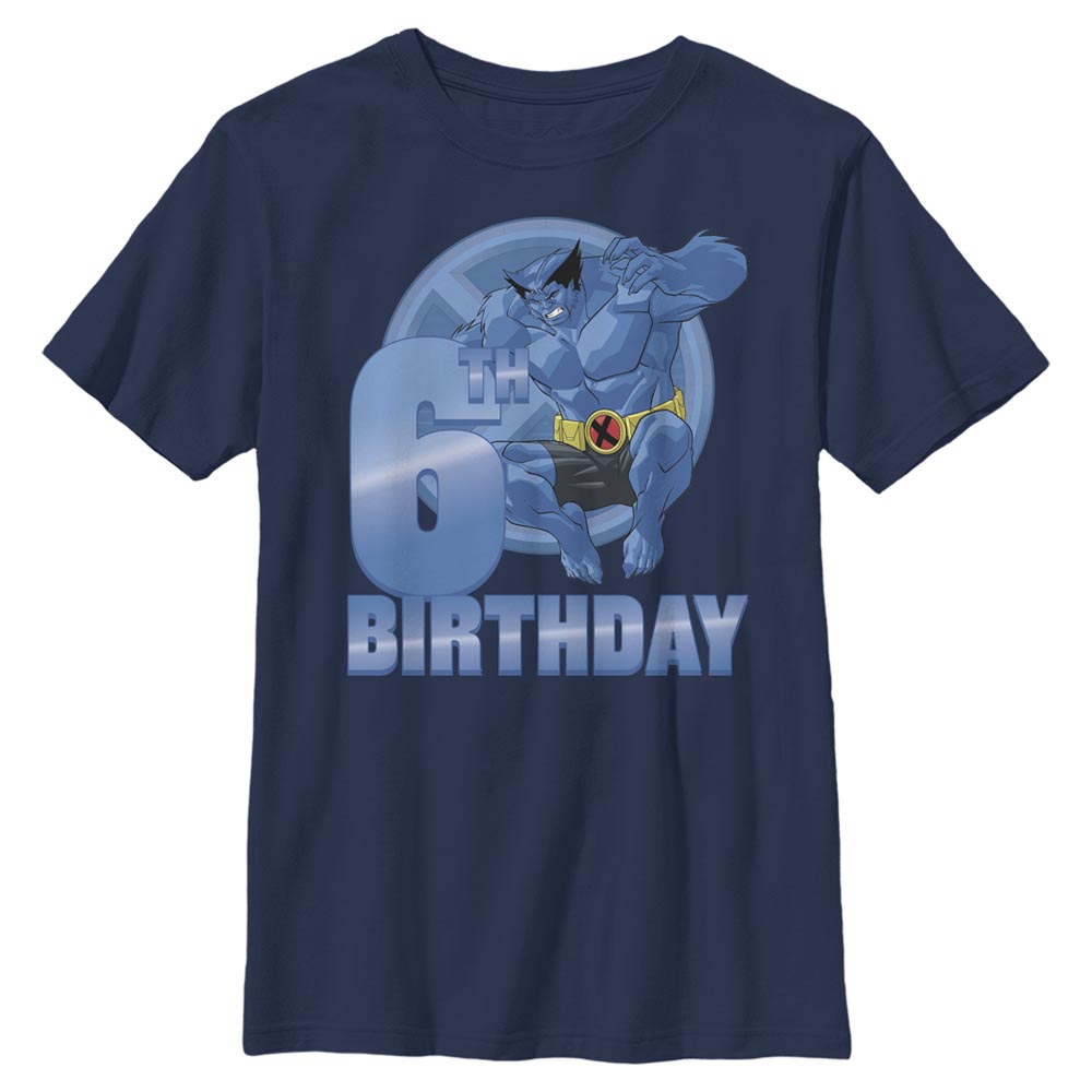 Marvel - X-Men - La Bête 6th Birthday - Birthday - Enfant T-shirt