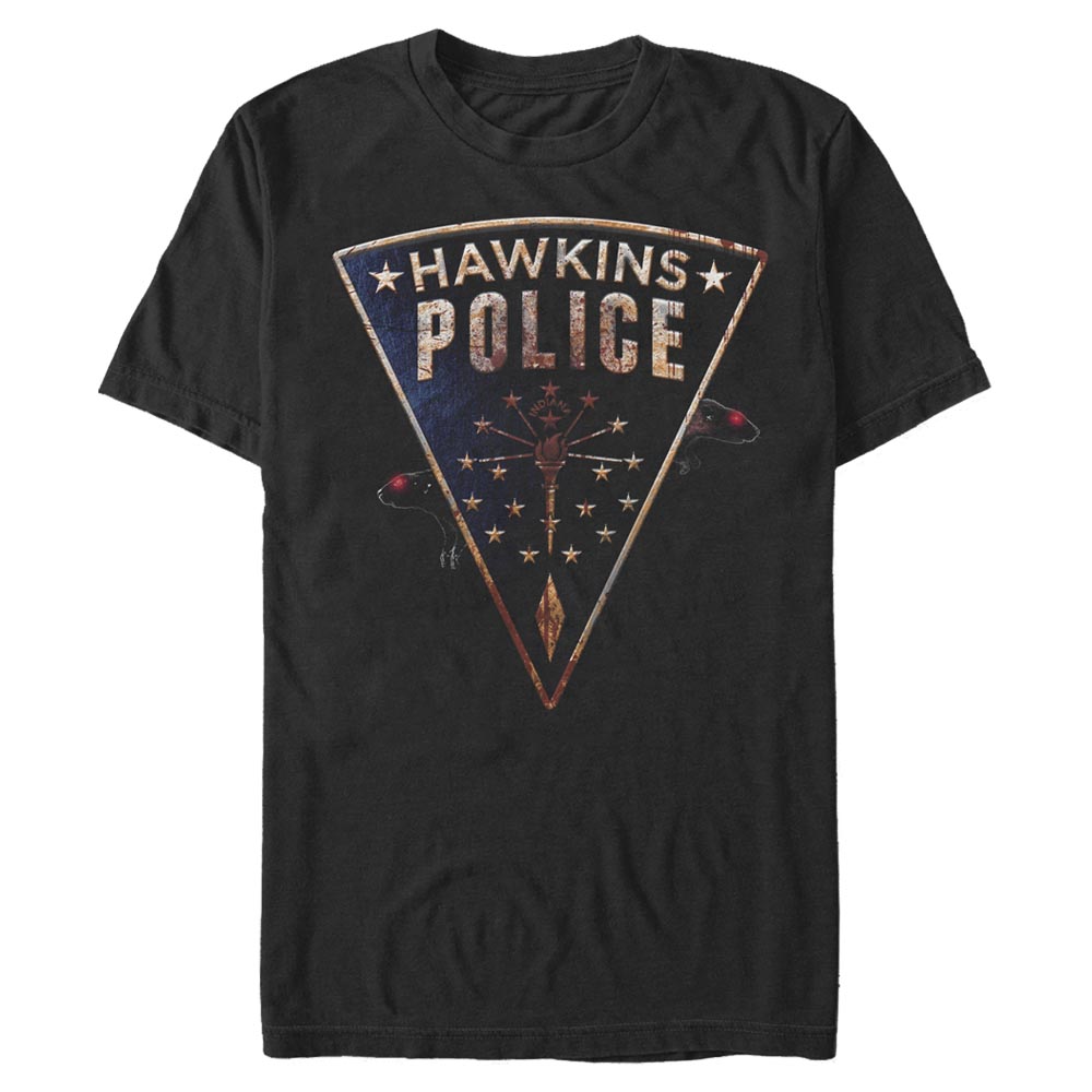 Netflix - Stranger Things - Hawkins Police Rats - Homme T-shirt