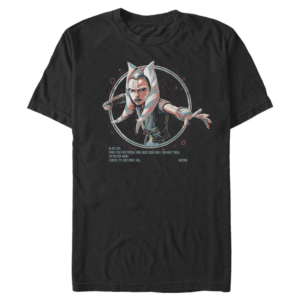 Star Wars - The Clone Wars - Ahsoka Just Who I Am - Männer T-Shirt