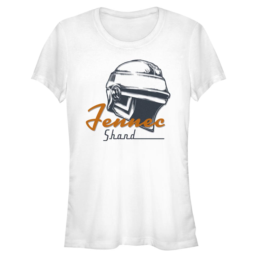 Star Wars - Book of Boba Fett - Fennec Shand Fennec Helmet - Frauen T-Shirt - Weiß - Vorne