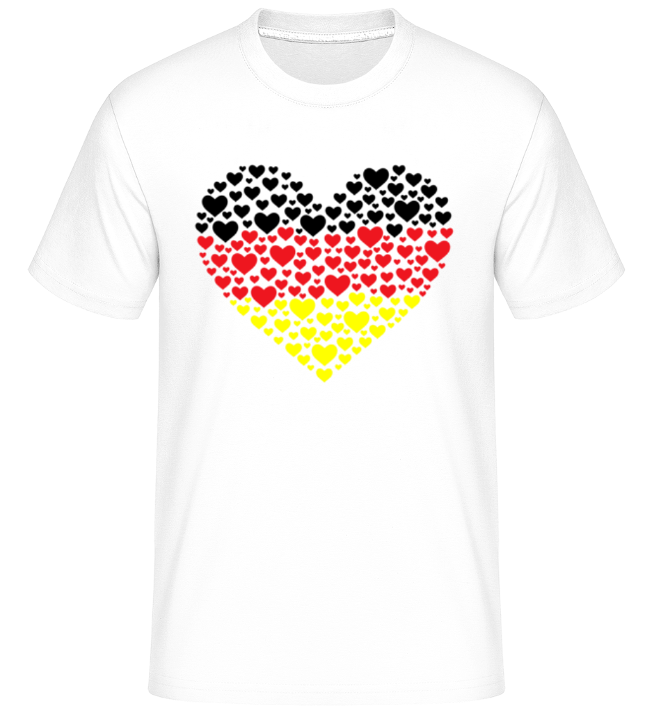 Cœur L'Allemagne ·  T-Shirt Shirtinator homme
