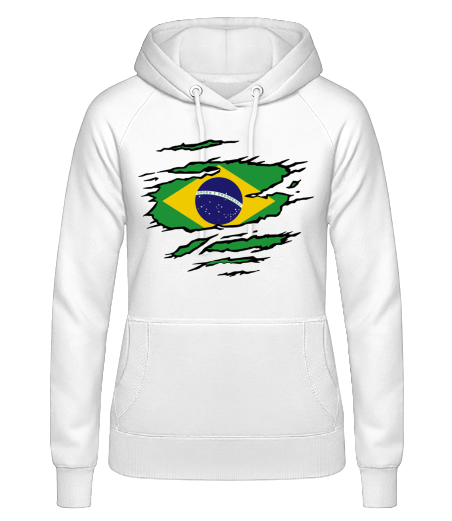Brésil mûri le Brésil · Sweat à capuche basique pour femme
