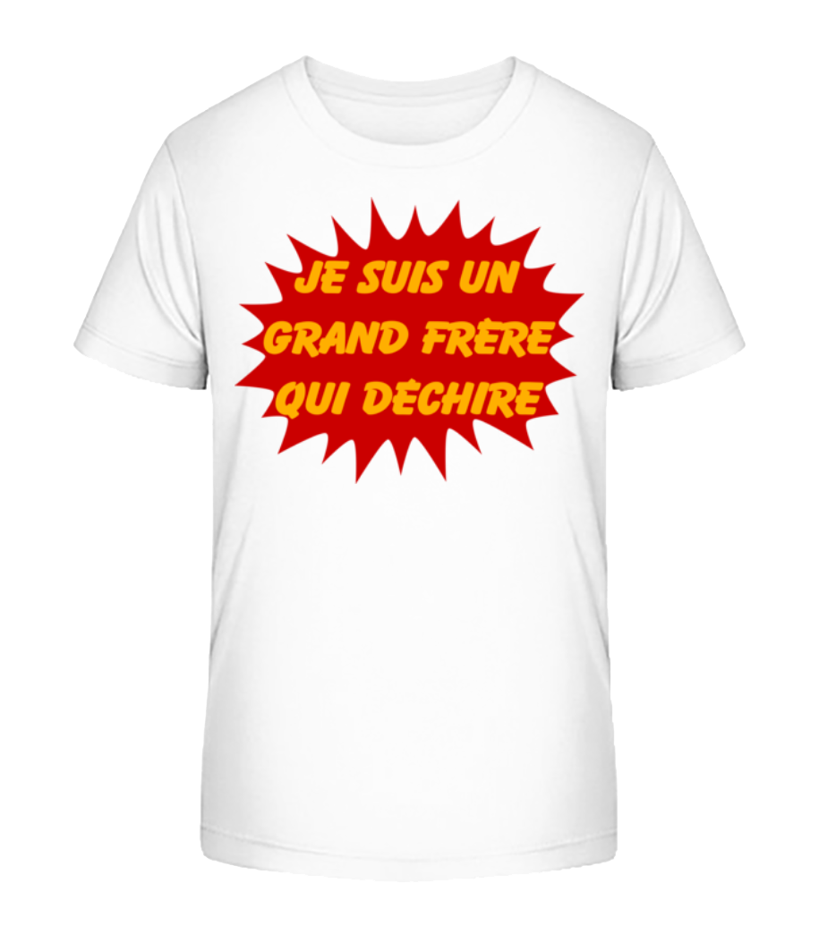 Grand Frère · T-shirt bio Enfant Stanley Stella 2.0