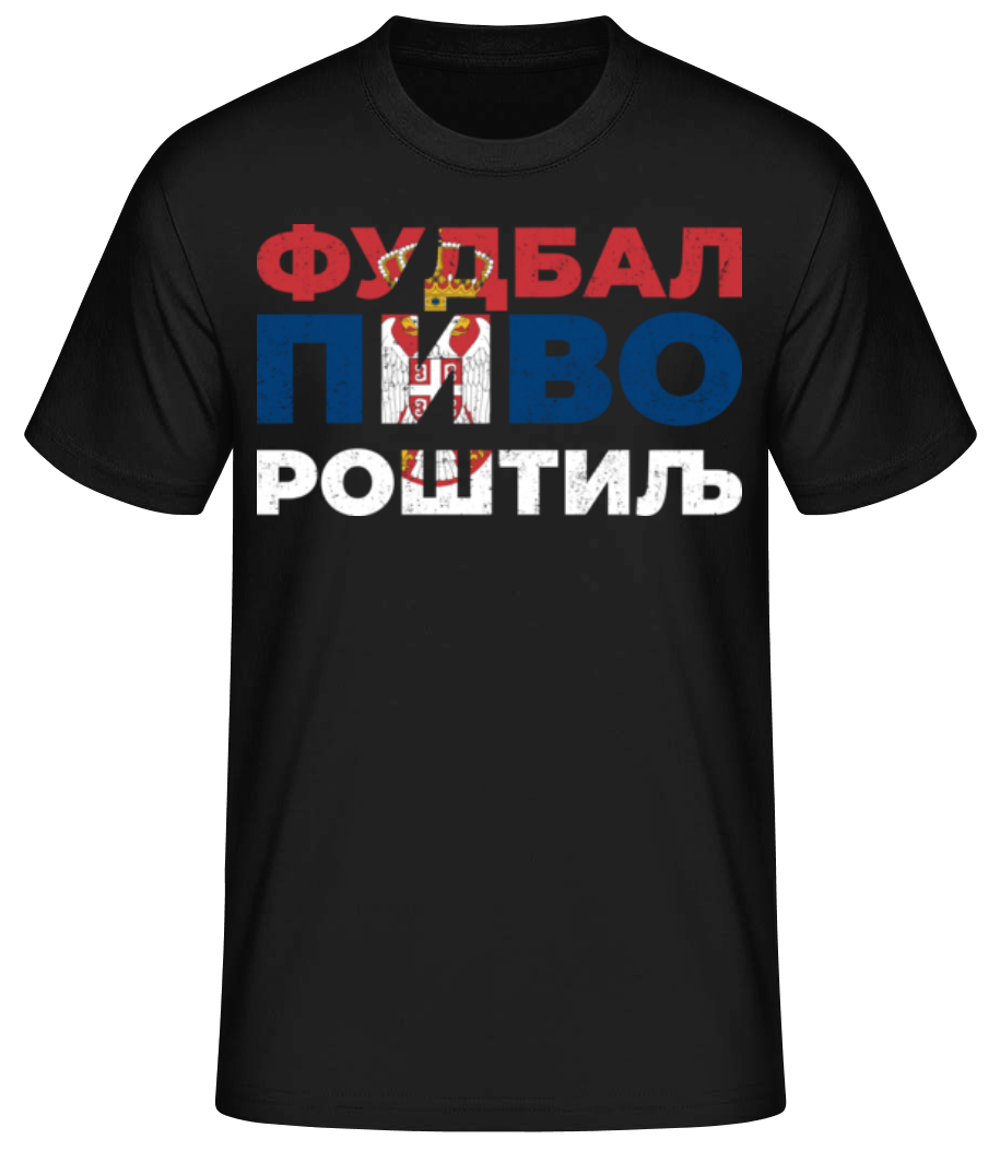 Фудбал Пиво Роштиљ · T-shirt standard Homme