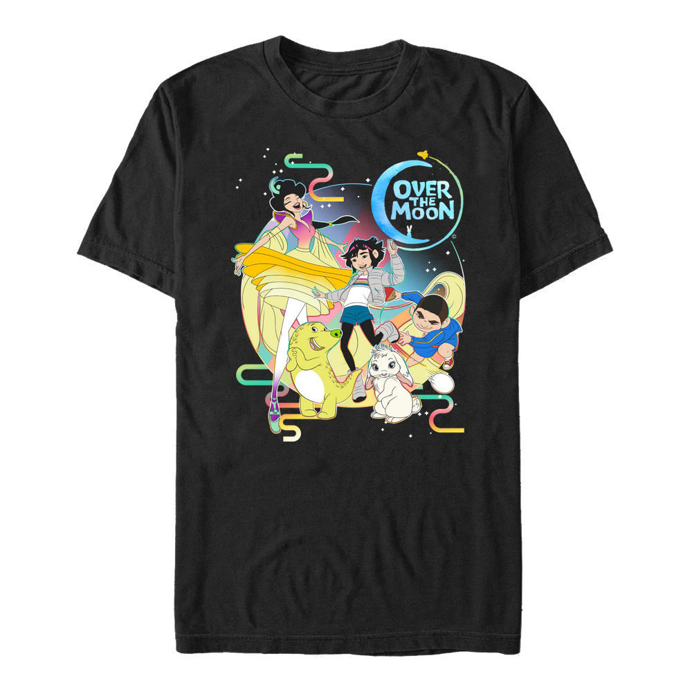 Netflix - Voyage vers la Lune - Photo de groupe Group in Stars - Homme T-shirt