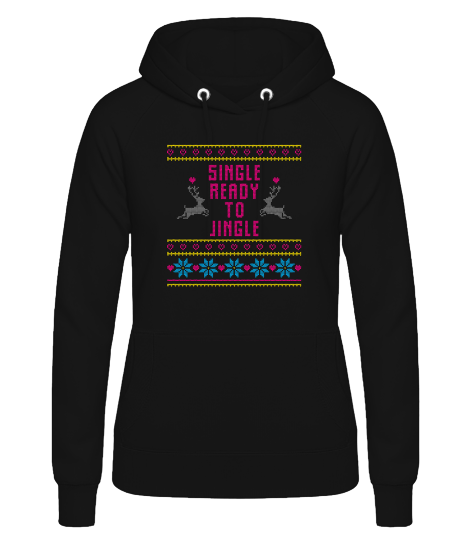 Single Ready To Jingle · Sweat à capuche basique pour femme
