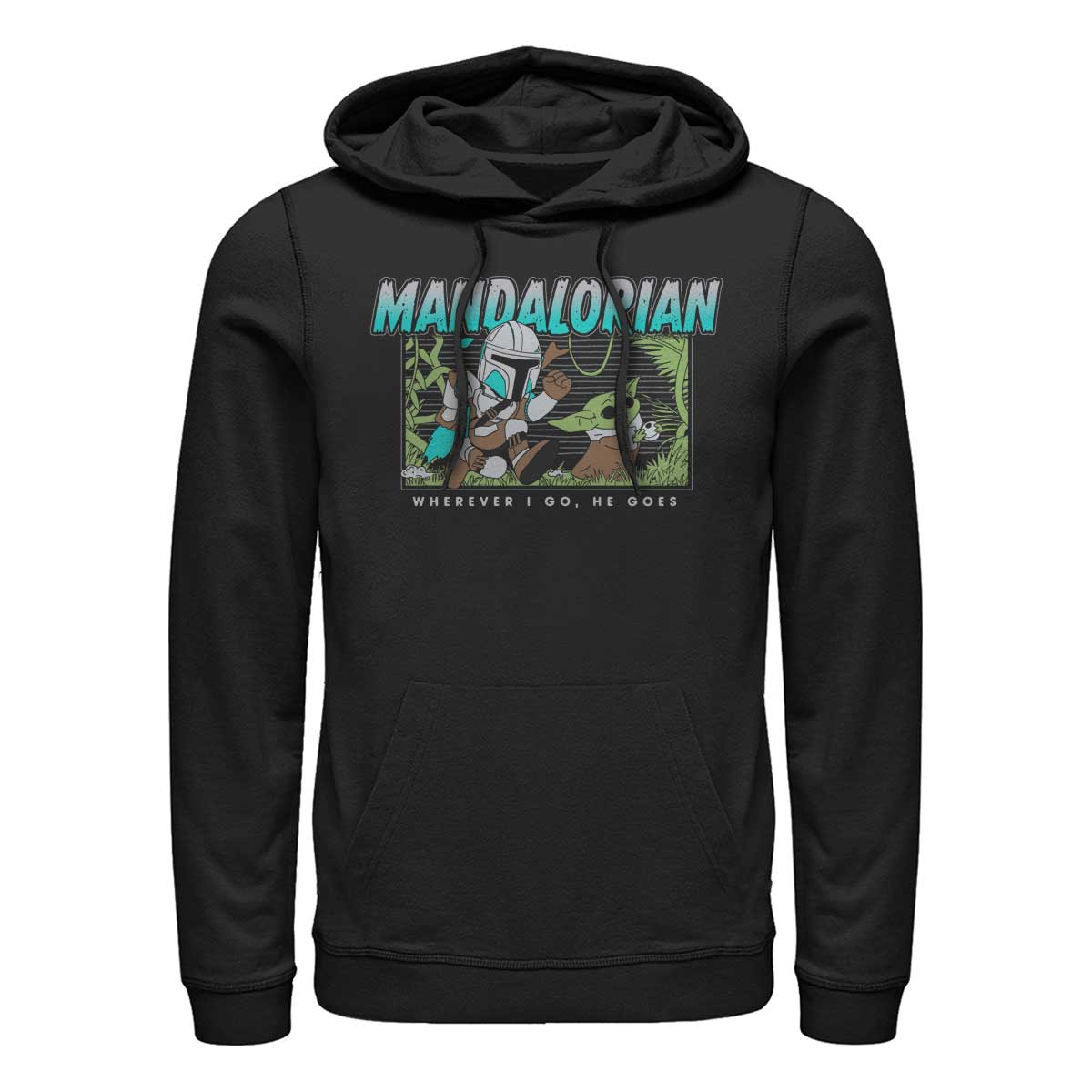 Star Wars - The Mandalorian - Mando et l'Enfant Ball Chase - Unisex Sweat à capuche