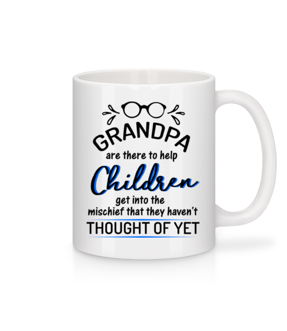 Granpas Are There To Help · Mug en céramique blanc
