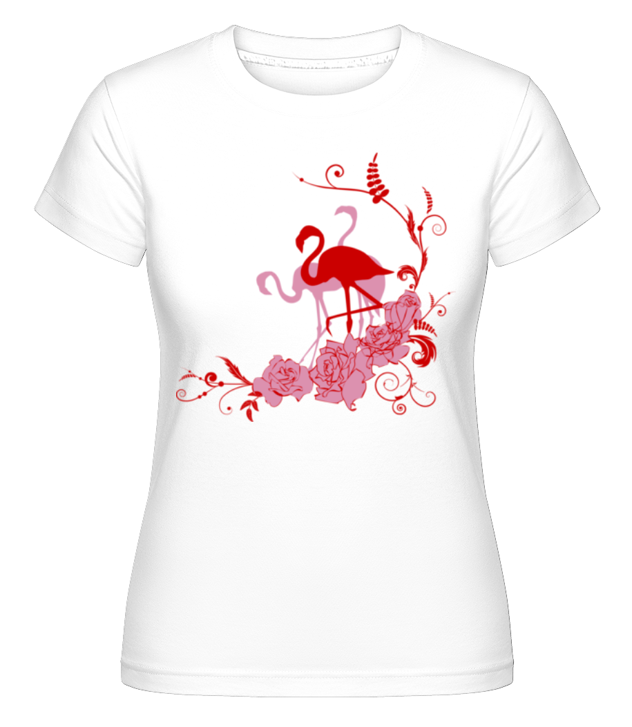 Flamingos Flowers ·  T-shirt Shirtinator femme