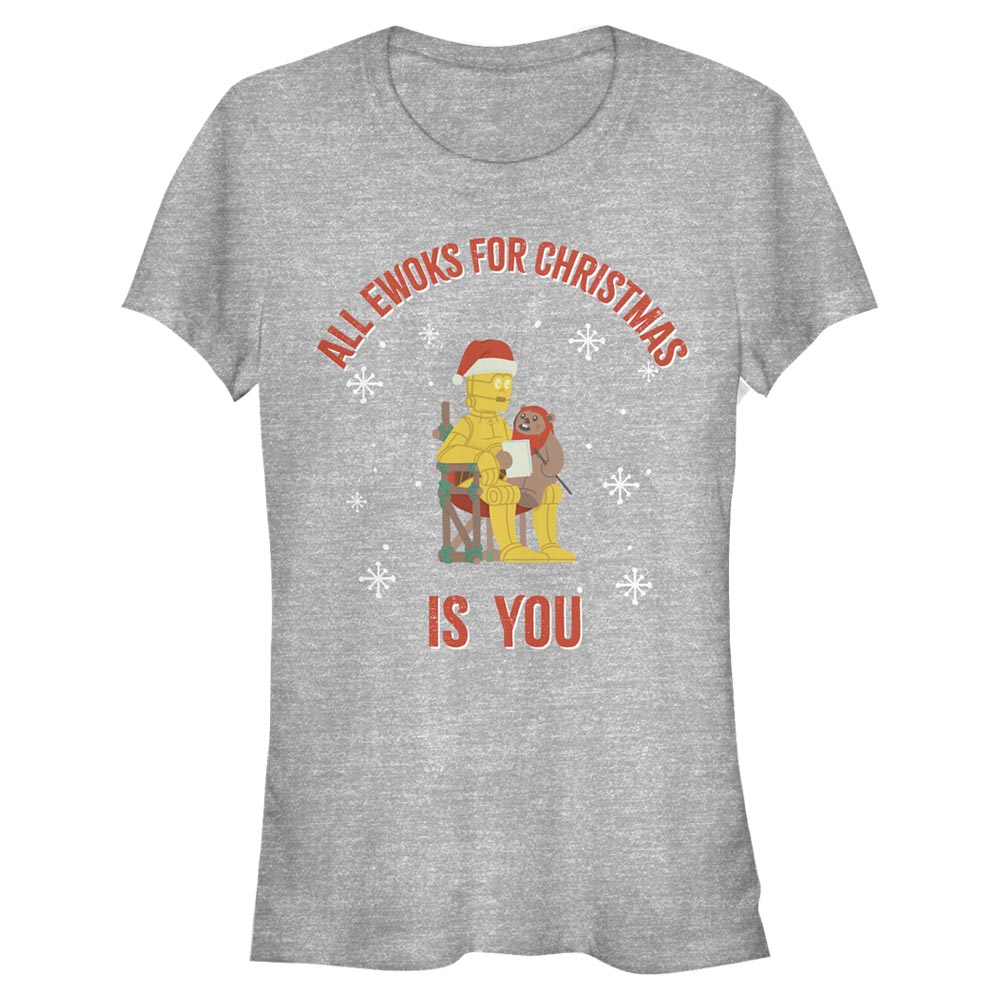 Star Wars - C-3PO Ewoks for Christmas - Christmas - Femme T-shirt
