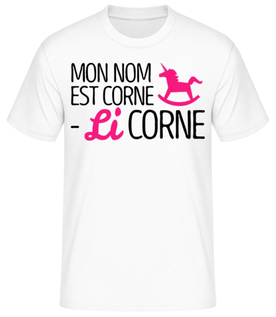 Mon Nom Est Corne, Li Corne · T-shirt standard Homme