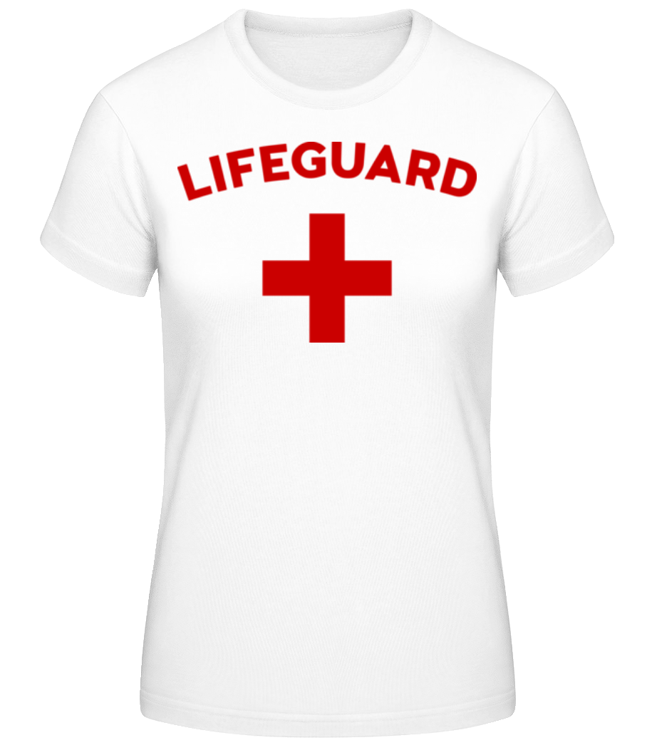 Aperçu: Lifeguard - T-shirt standard Femme - Blanc - Devant