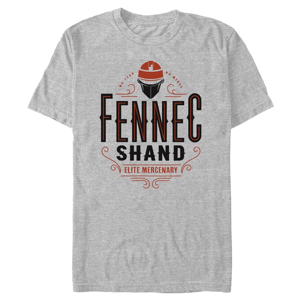 Star Wars - Book of Boba Fett - Logo Fennec Shand Elite Mercenary - Homme T-shirt