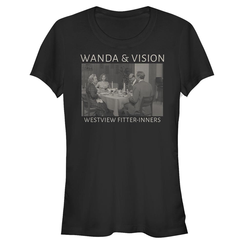 Marvel - WandaVision - Wanda & Vision Fitter Inners - Femme T-shirt